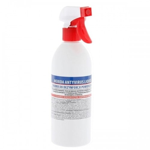 Środek/liquid dezynfekujący MERIDA ANTYWIRUS do powierzchni butelka ze spryskiwaczem 500ml /NAD002/ ME298