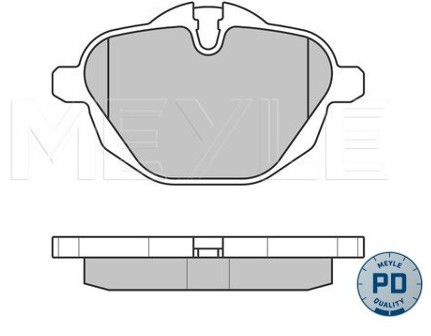 Wulf Gaertner Autoparts Zestaw klocków hamulcowych, hamulce tarczowe Wulf Gaertner Autoparts 025 245 6118/PD