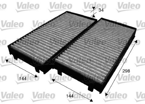 VALEO Filtr kabinowy 715584