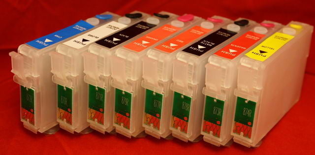 Epson Kartridże zamienne napełnialne wieczne chipy T0870-879 R1900 catalog96055