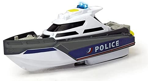 Dickie Toys Toys Boats Rescue/Emergency/Police, White 203714010002
