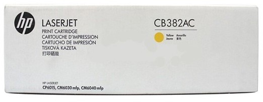 HP Oryginalny toner HP 824AC CB382AC 21K - żółty