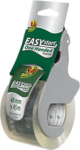 Duck Tape Duck Easy Start 48 MM X 45 m  szybkie pakowania z przezroczystymi taśmy do pakowania 120-00