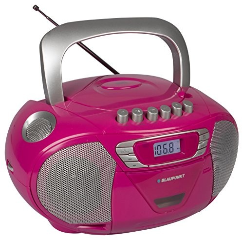 Blaupunkt Boom Box 11 PLL | przenośne radio CD różowy B 11 PK PLL