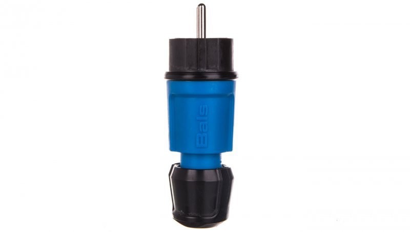 bals Wtyczka przenośna Uni-Schuko 16A 230V IP44 niebieska Multi-Grip 7370 BL 7370
