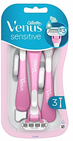 Gillette Venus Smooth Sensitive golarka jednorazowa, 3 sztuki
