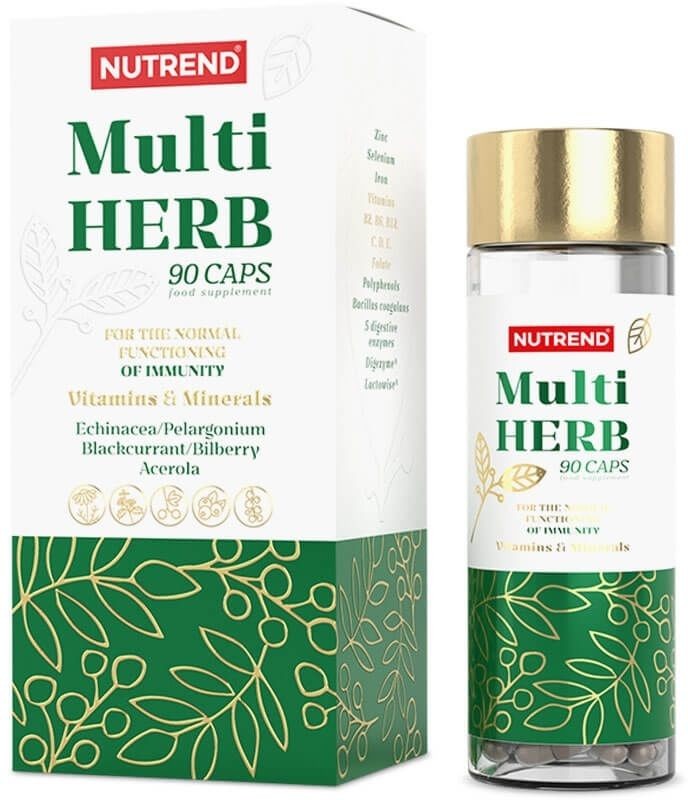 Nutrend MULTIHERB CAPS 90 kaps.