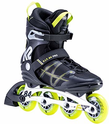 K2 Skates F.I.T. 84 PRO łyżworolki męskie, czarno-żółte, 39 EU (5,5 UK) 30E0013.1.1.070