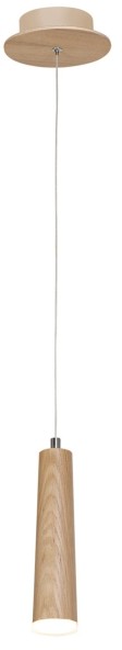 Milagro Drewniana LAMPA wisząca STICK 564 ekologiczna OPRAWA zwis LED 5W sopel drewno 564