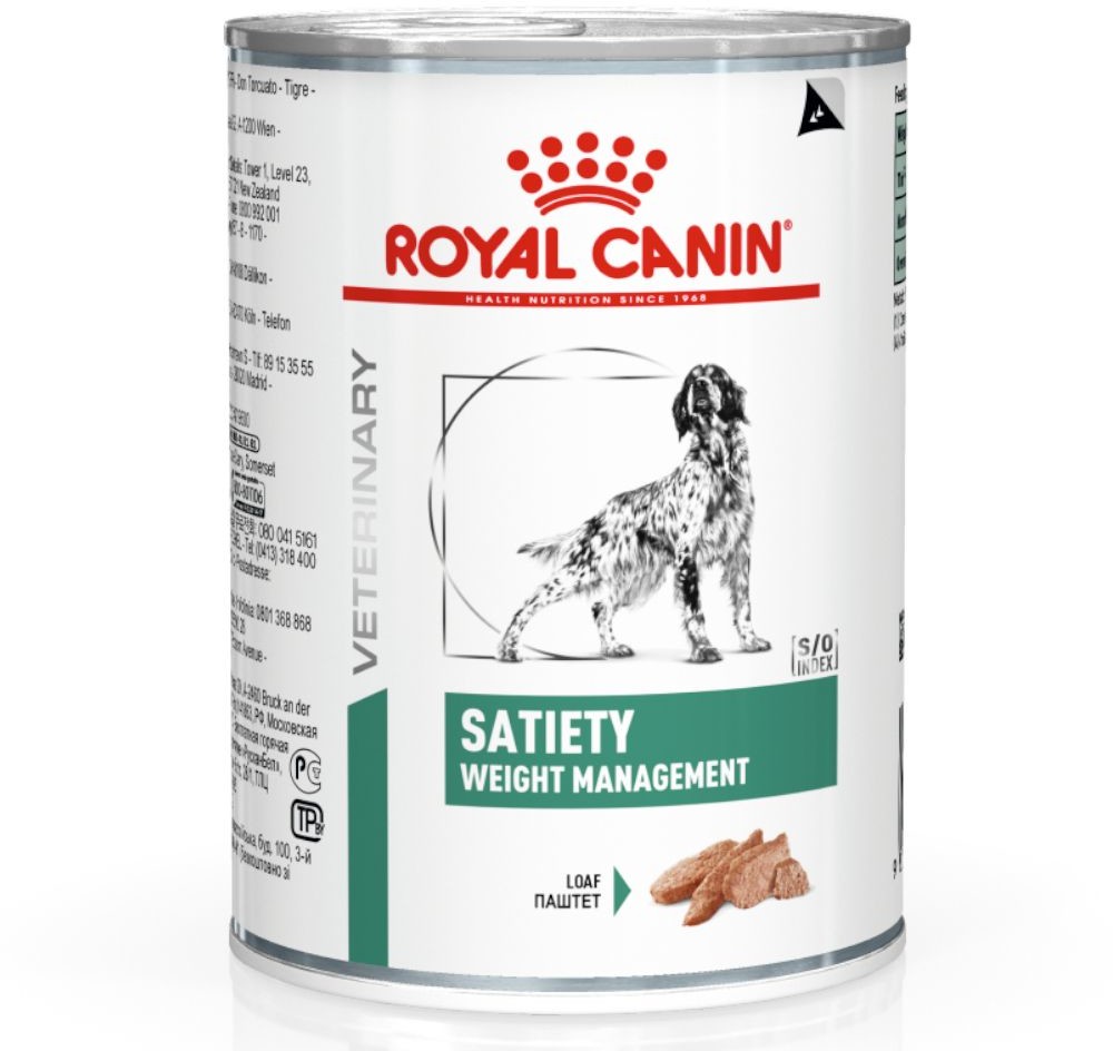 Royal Canin Veterinary Diet Veterinary Diet Canine Satiety Weight Management 24 x 410 g