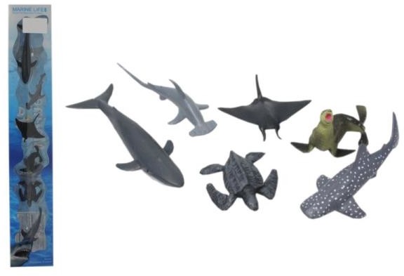 Norimpex Zwierzęta morskie 6szt w tubie 3425 NORIMPEX cena za 1 szt