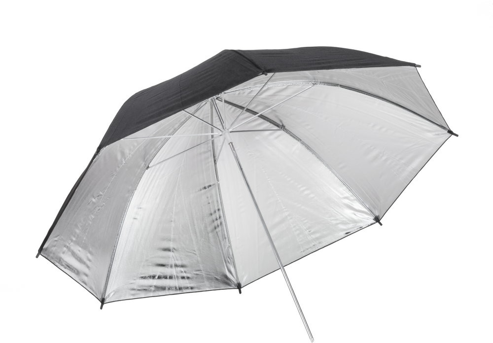 Quadralite parasolka srebrna 120cm 4385