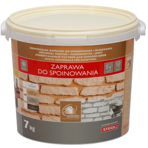 Stegu Fuga do płytek 7 kg kremowa