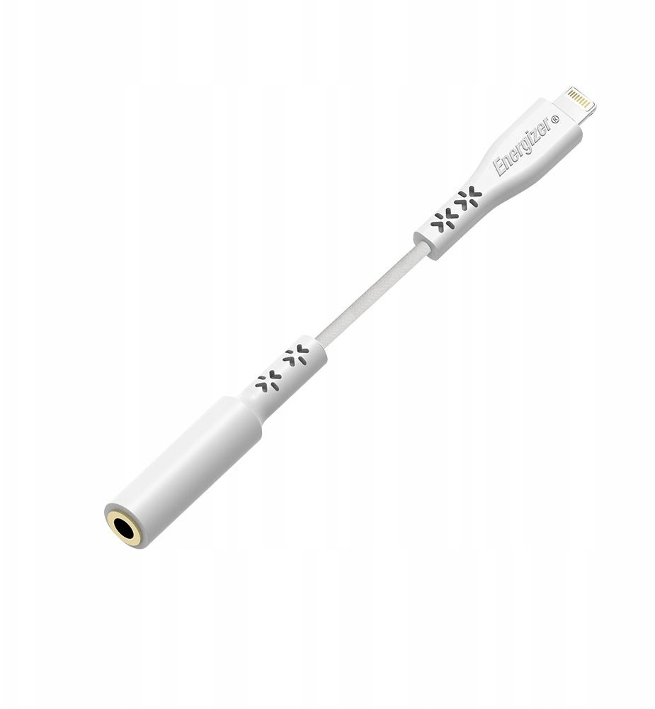 Energizer Adapter iPhone audio 8-pin jack 3,5 11cm