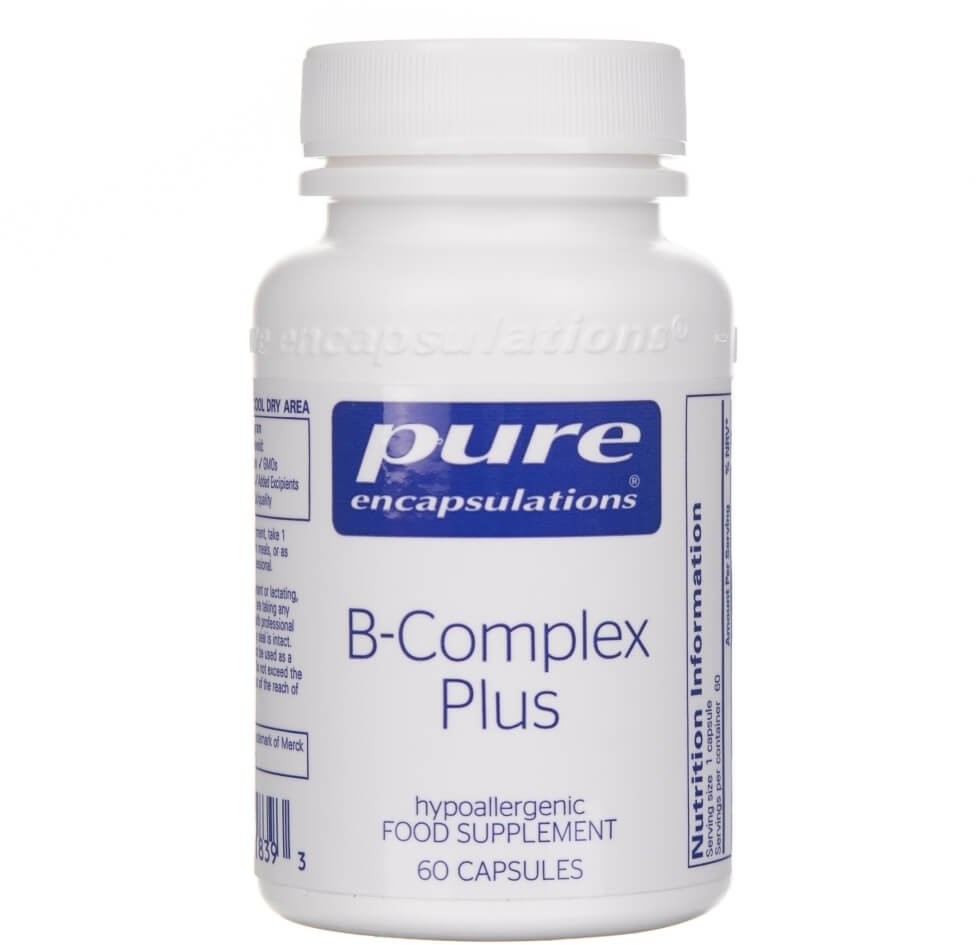 Pure Encapsulations Pure Encapsulations B-Complex Plus - 60 kapsułek PENBCP6UK
