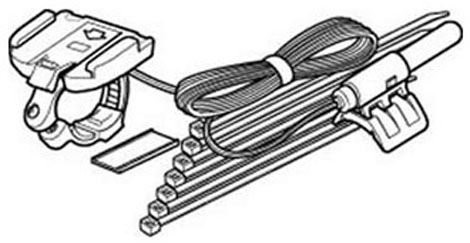 Cateye kierownica Long senser zamocowane za pomocą wire connector CA1699305