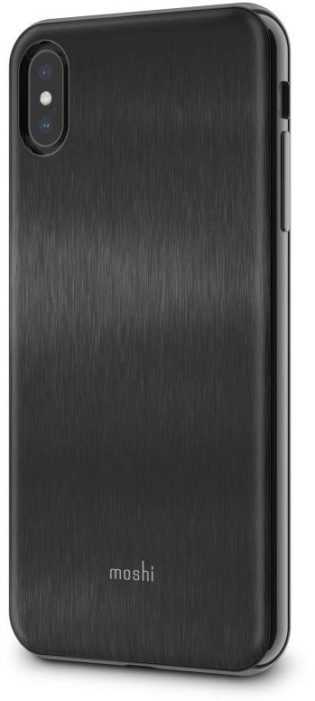 Moshi iGlaze - Etui iPhone Xs Max (Armour Black) (99MO113002)