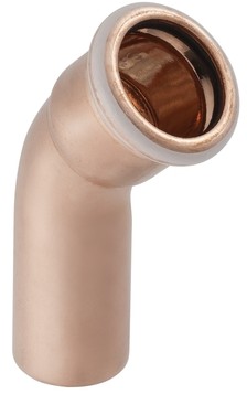 Geberit kolano 45° jednokielichowe Kupfer Mapress 60703 60703