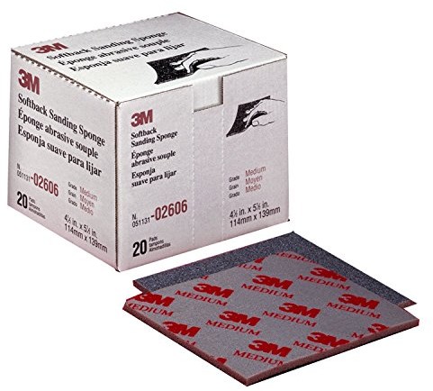 3M 3 M 264 drobno oszlifowana gąbka do szlifowania, 4 02606