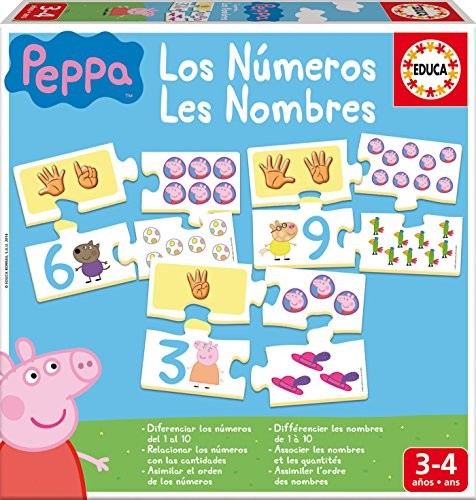 Educa Borras Peppa Pig aprendo Los numeros