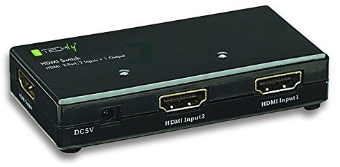 Techly Switch HDMI 2 in 1 Out IDATA HDMI-21