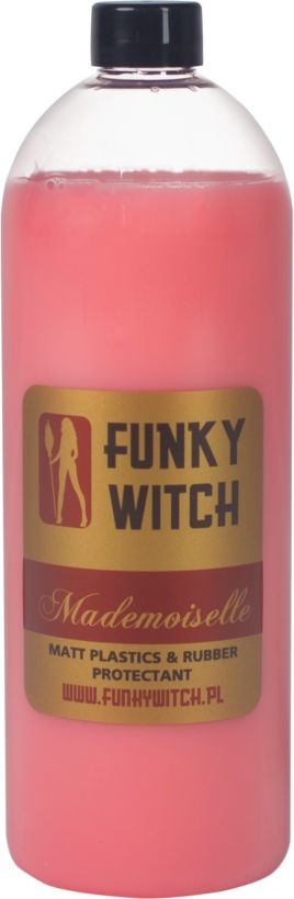 FUNKY WITCH Mademoiselle - matowy dressing do plastików wewnętrznych kokpitu gumy 1L FUN000024