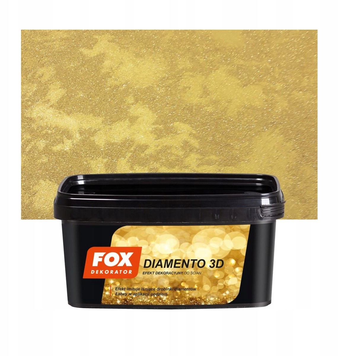 Fox Efekt dekoracyjny Diamento 3D 1 l Gold Fox