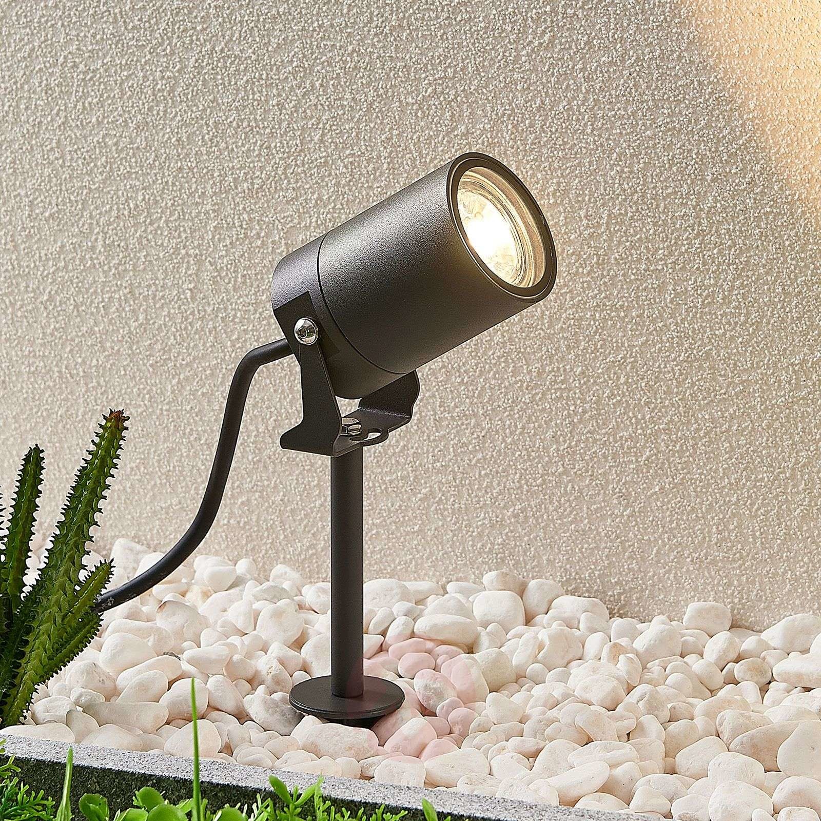 Lindby Lindby Lobelia reflektor z grotem ziemnym, GU10
