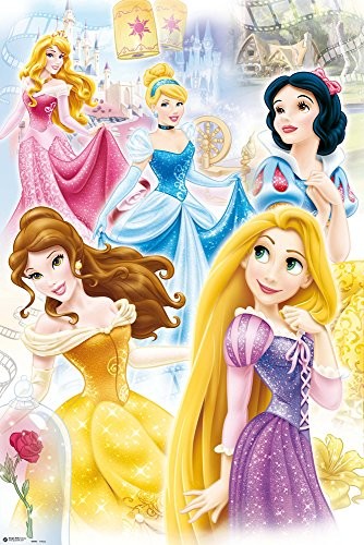 empireposter Grupy  737908 Disney  księżniczek Princesas Princess  plakat plakat, papier, kolorowy, 91.5 x 61 x 0.14 cm 737908