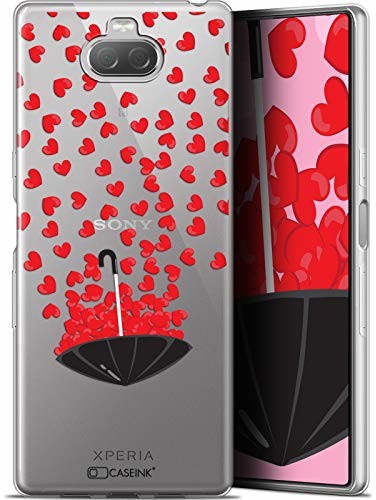 Sony Caseink Etui ochronne do Xperia 10 Plus, 6,5 cala, bardzo cienkie, Love CRYSPRNTXP10PLUSRLOVERAINOF