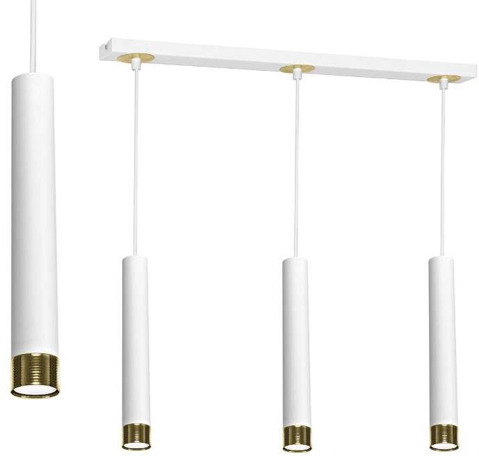 Milagro Lampa wisząca DANI WHITE/GOLD 3xGU10 MLP6236