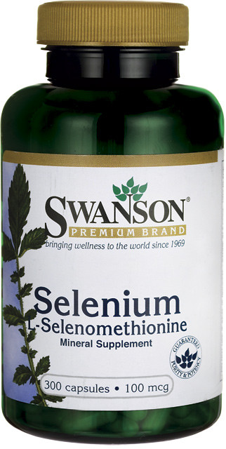 SWANSON Selen SeLECT 100mcg 300kaps