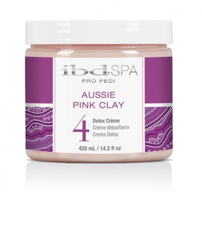 IBD IBD PEDISPA Aussie Pink Clay 4 Detox Creme 397g 9722-uniw