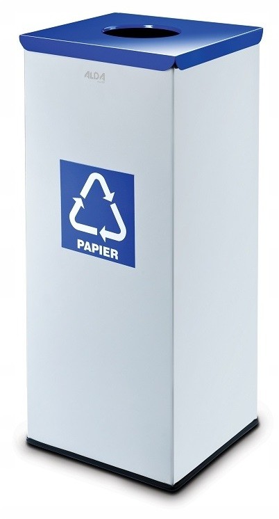 ALDA Kosz do segregacji odpadów Eko papier 60l