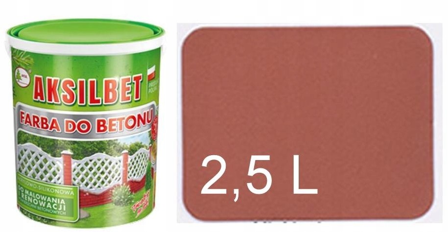 Aksilbet Farba do Betonu cegły klinkier jasny 2,5
