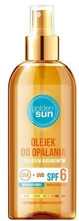 Golden Sun PHARMA Olejek do opalania SPF 6 150ml