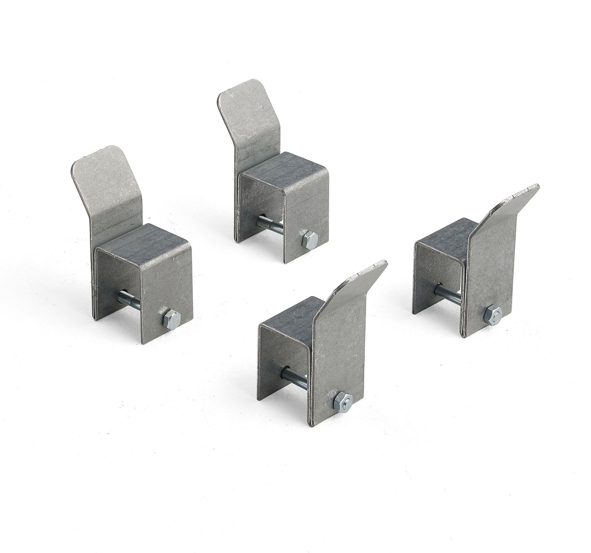 AJ Produkty Uchwyty do przewozu palet na wózkach, 4 szt.