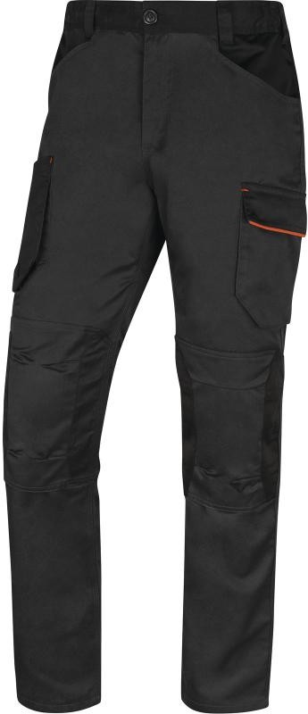 Delta-Plus M2PA3STR - spodnie robocze krój Adjusted, gumka w talii i po bokach, 7 kieszeni - 1 na miarkę, 65% poliester, 35% bawełna, 245 g/m - 3 kolory - S-5XL