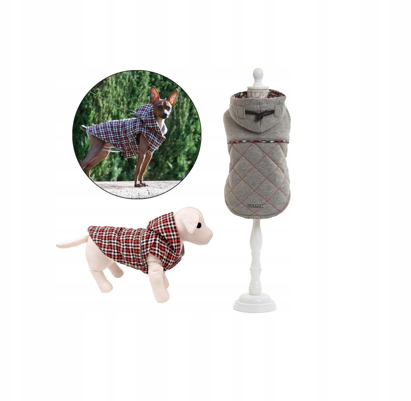 Croci Bluza Red Chess 30 cm