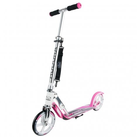 Hudora Hulajnoga Big Wheel RX-Pro 205 Czarno Czerwona 14738/01) 14738/01