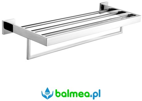 Franke Podwójny wieszak na ręczniki ze stali nierdzewnej CUBUS CUBX012HP