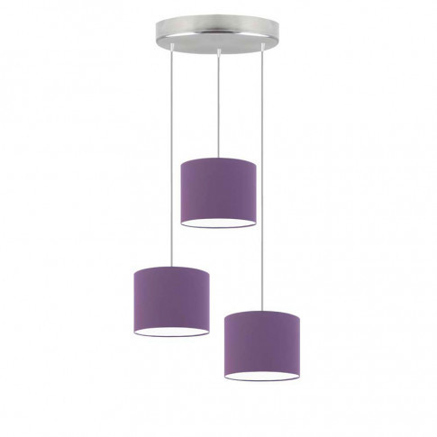 Lampa wisząca z regulacją zwisów na stalowym stelażu - Tavira 4X