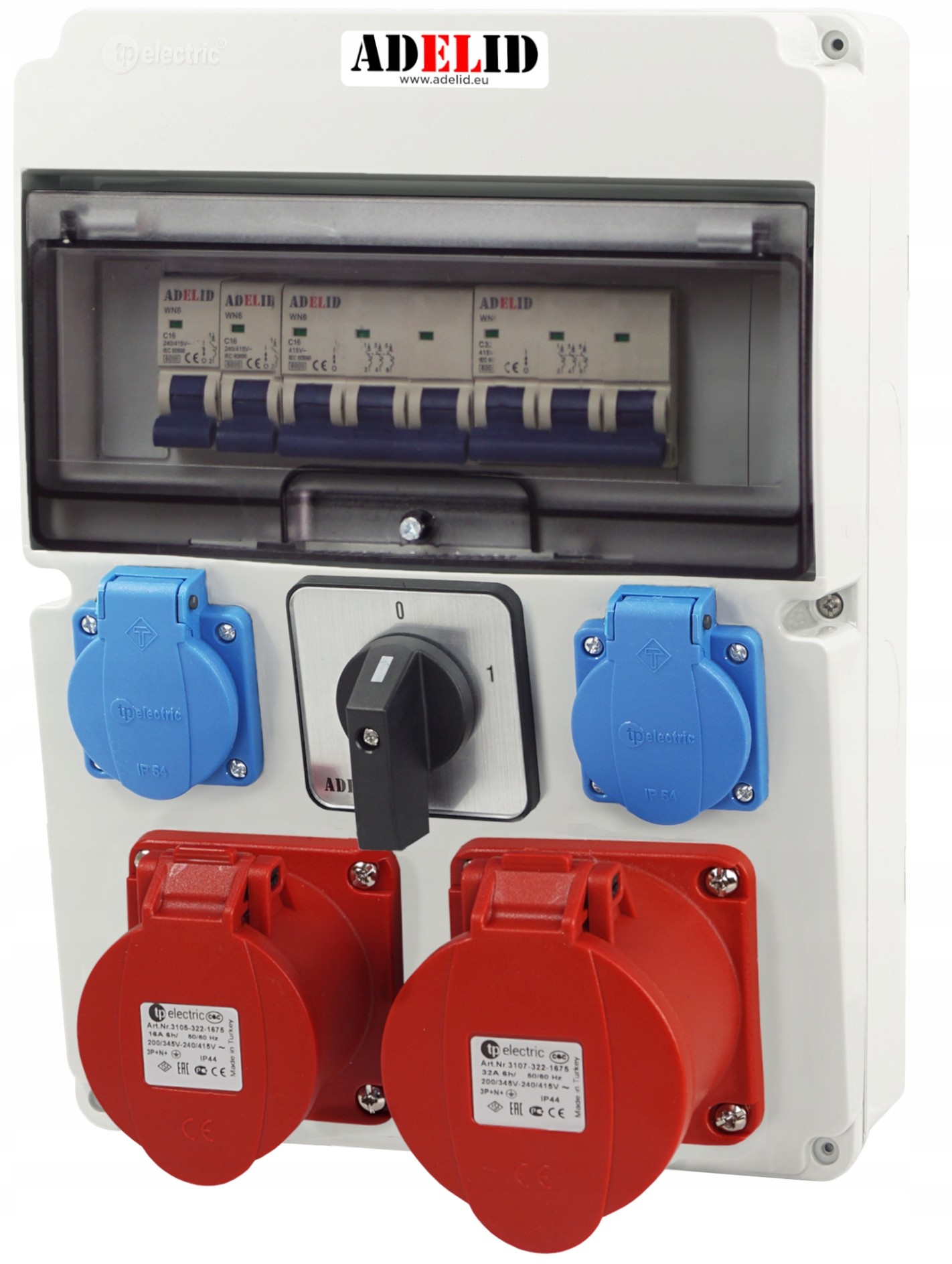 Rozdzielnica Skrzynka Zabezpieczona Z Wyłącznikiem