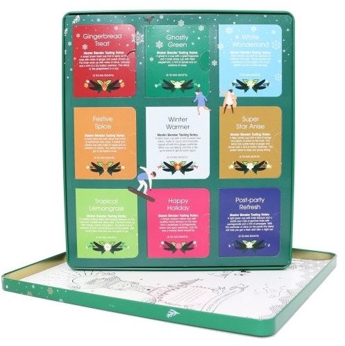 English Tea Shop English Tea Shop Premium Holiday Collection - Świąteczny zielony zestaw 72 saszetki