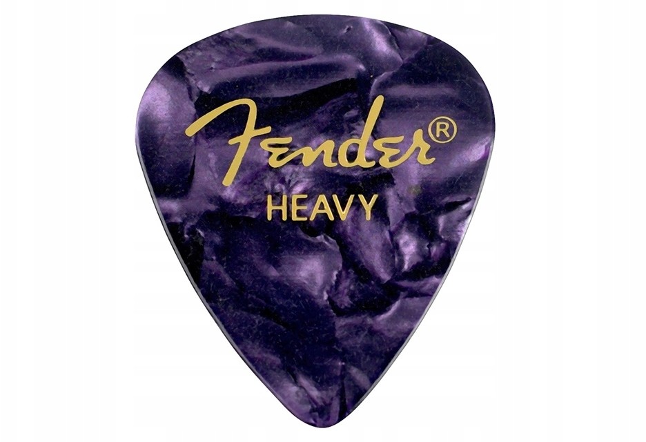 Fender kostka gitarowa Purple Moto - Heavy
