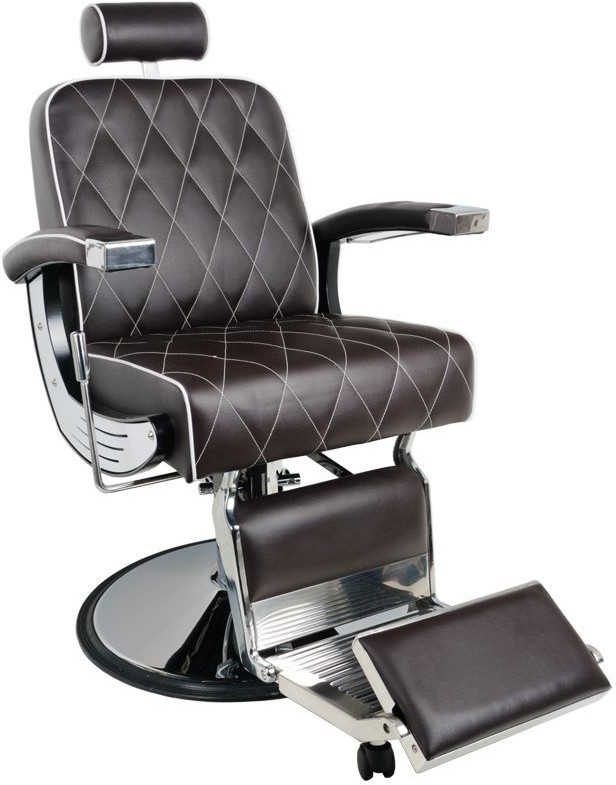 GABBIANO ACTIVESHOP Fotel Barberski Imperial Brązowy 10003_112592