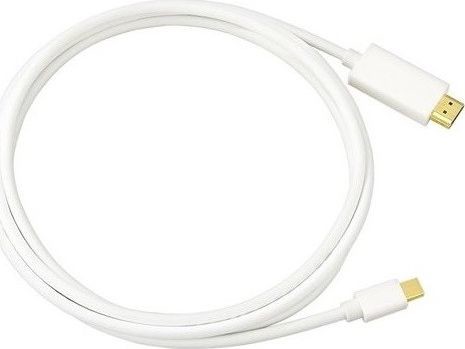 LMP Kabel  DisplayPort Mini HDMI 2m biały LMP-MH-2M LMP-MH-2M