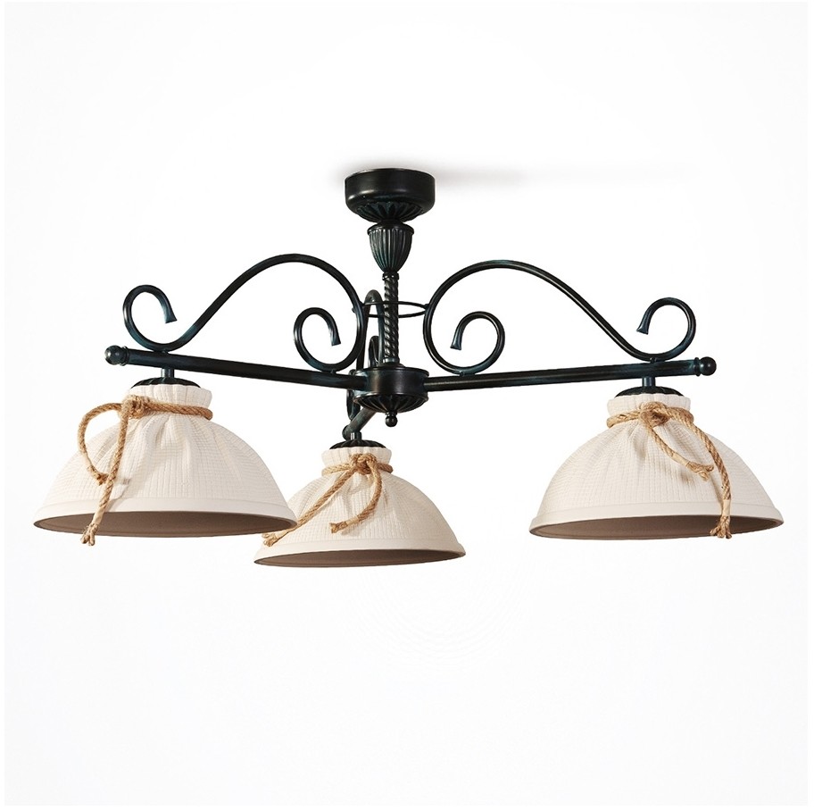 Light4home Żyrandol COUNTRY 3xE27/60W/230V