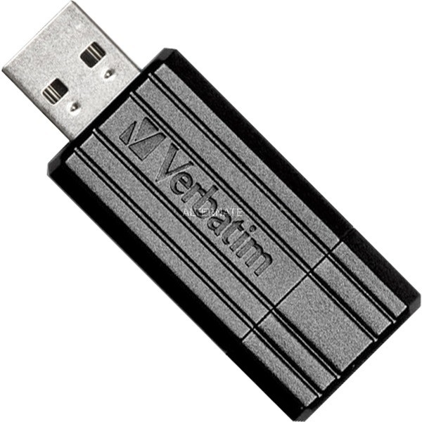 Verbatim PinStripe pamięć USB 64 GB USB Typu-A 2.0 Czarny, Nośnik Pendrive USB