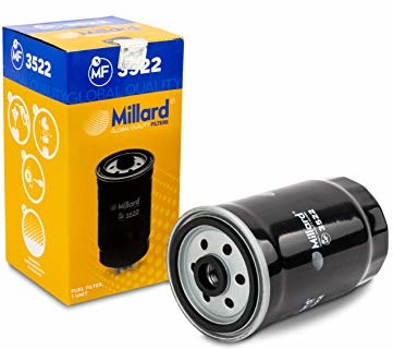 MILLARD Millard 1 sztuka, filtr paliwa do samochodu 161 x 84 x 8 MF-3522